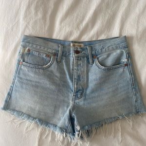 Madewell relaxed denim shorts